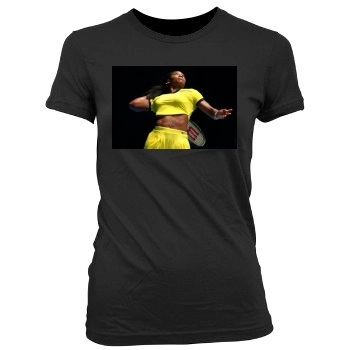 Serena Williams Women's Junior Cut Crewneck T-Shirt