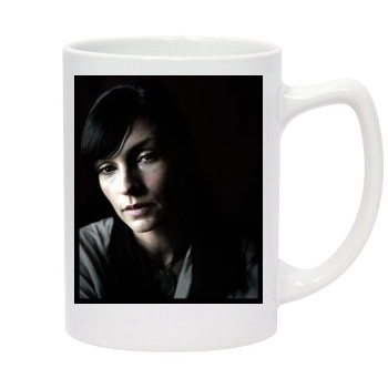 Famke Janssen 14oz White Statesman Mug