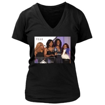 Serena Williams Women's Deep V-Neck TShirt