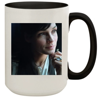 Famke Janssen 15oz Colored Inner & Handle Mug