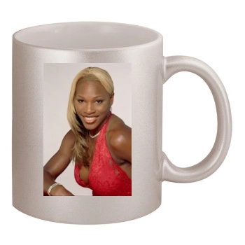 Serena Williams 11oz Metallic Silver Mug