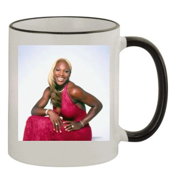 Serena Williams 11oz Colored Rim & Handle Mug