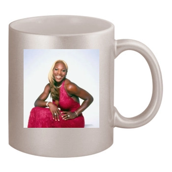 Serena Williams 11oz Metallic Silver Mug