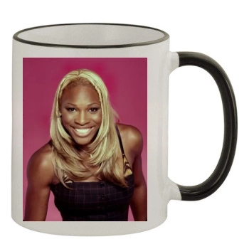 Serena Williams 11oz Colored Rim & Handle Mug