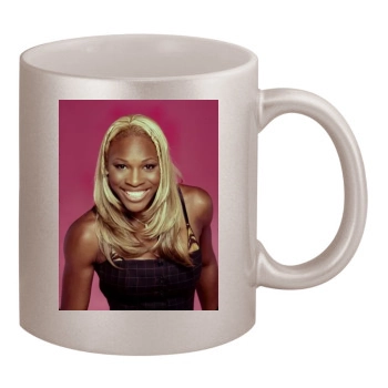 Serena Williams 11oz Metallic Silver Mug