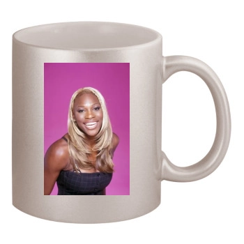 Serena Williams 11oz Metallic Silver Mug