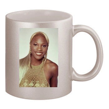 Serena Williams 11oz Metallic Silver Mug