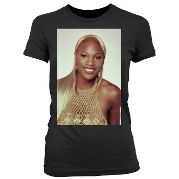 Serena Williams Women's Junior Cut Crewneck T-Shirt