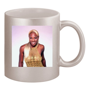 Serena Williams 11oz Metallic Silver Mug