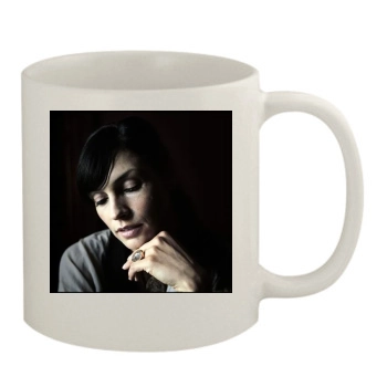 Famke Janssen 11oz White Mug