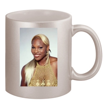 Serena Williams 11oz Metallic Silver Mug