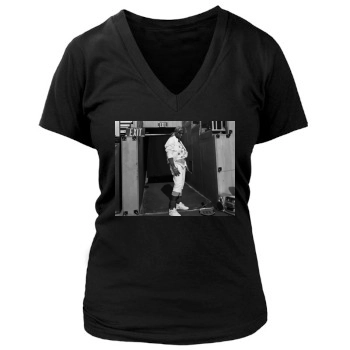 Serena Williams Women's Deep V-Neck TShirt