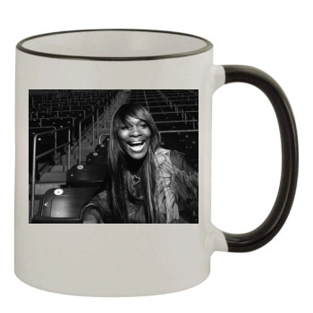 Serena Williams 11oz Colored Rim & Handle Mug