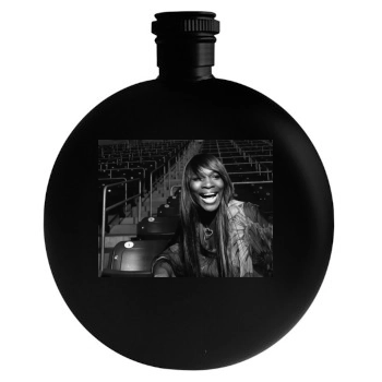 Serena Williams Round Flask