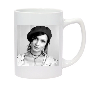 Famke Janssen 14oz White Statesman Mug