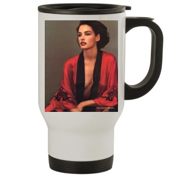 Famke Janssen Stainless Steel Travel Mug