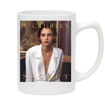 Famke Janssen 14oz White Statesman Mug