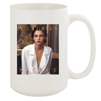 Famke Janssen 15oz White Mug