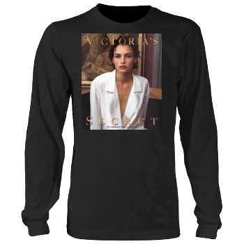 Famke Janssen Men's Heavy Long Sleeve TShirt