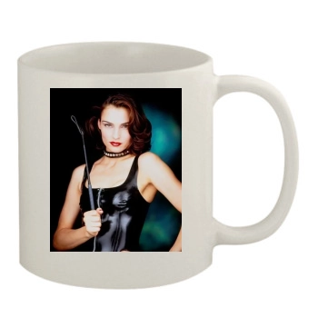 Famke Janssen 11oz White Mug