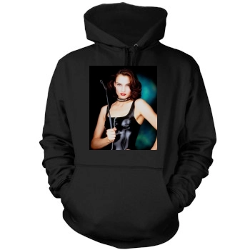 Famke Janssen Mens Pullover Hoodie Sweatshirt