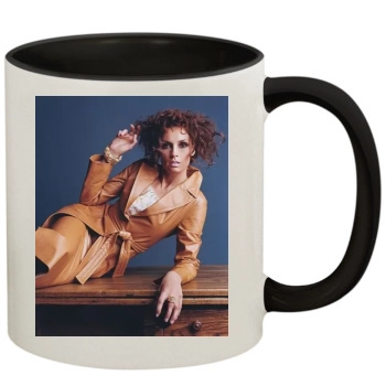 Famke Janssen 11oz Colored Inner & Handle Mug