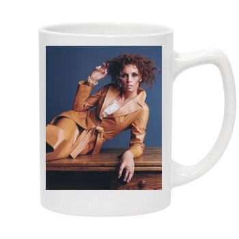 Famke Janssen 14oz White Statesman Mug