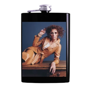 Famke Janssen Hip Flask