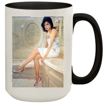 Famke Janssen 15oz Colored Inner & Handle Mug