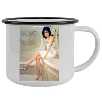 Famke Janssen Camping Mug