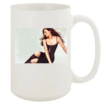 Famke Janssen 15oz White Mug