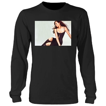 Famke Janssen Men's Heavy Long Sleeve TShirt