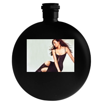 Famke Janssen Round Flask