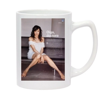 Famke Janssen 14oz White Statesman Mug