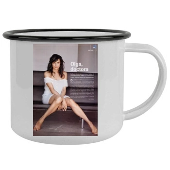 Famke Janssen Camping Mug