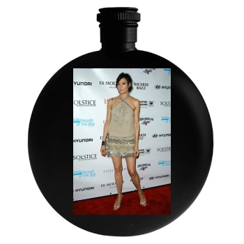 Famke Janssen Round Flask