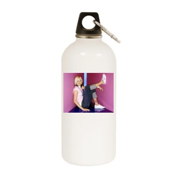 Fearne Cotton White Water Bottle With Carabiner