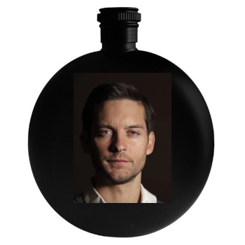 Tobey Maguire Round Flask