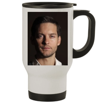 Tobey Maguire Stainless Steel Travel Mug