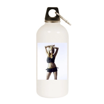 Fearne Cotton White Water Bottle With Carabiner