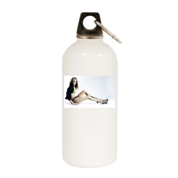 Fearne Cotton White Water Bottle With Carabiner