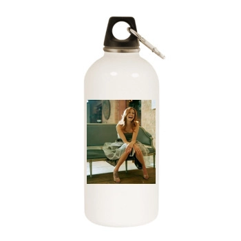 Fearne Cotton White Water Bottle With Carabiner