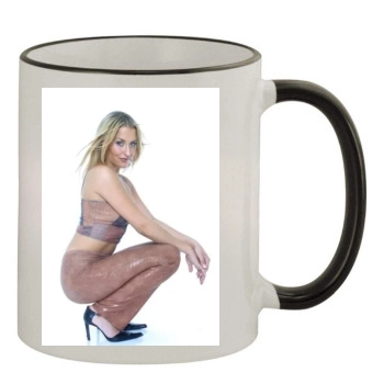 Sarah Connor 11oz Colored Rim & Handle Mug