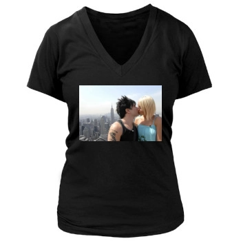 Sarah Connor Women's Deep V-Neck TShirt