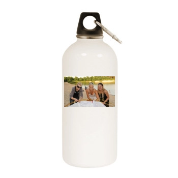 Sarah Connor White Water Bottle With Carabiner