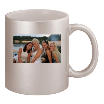 Sarah Connor 11oz Metallic Silver Mug