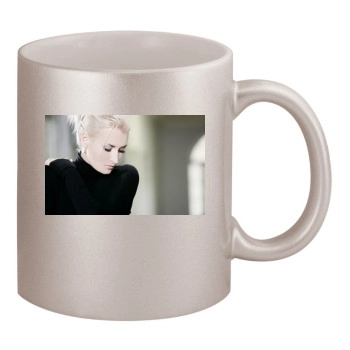 Sarah Connor 11oz Metallic Silver Mug