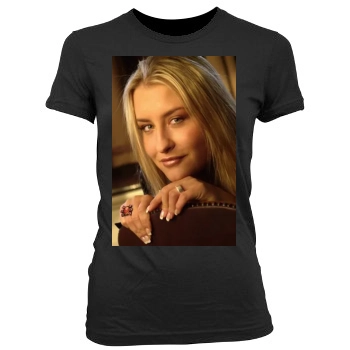 Sarah Connor Women's Junior Cut Crewneck T-Shirt