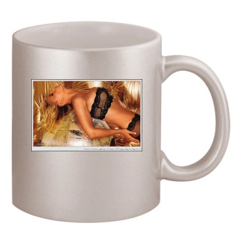 Federica Fontana 11oz Metallic Silver Mug