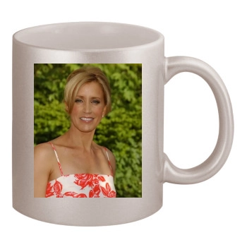 Felicity Huffman 11oz Metallic Silver Mug